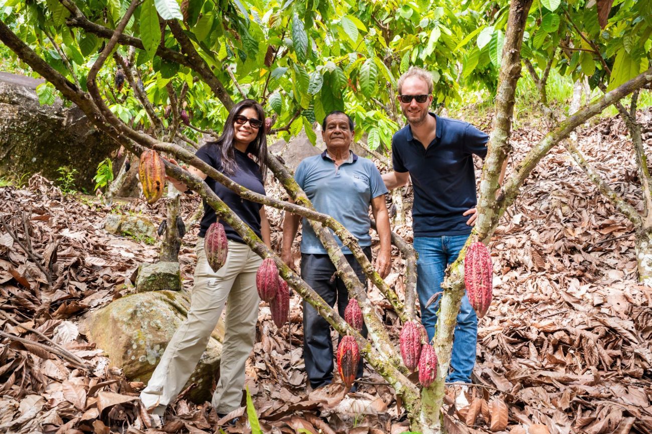 Onze collega's met boer Lincor
