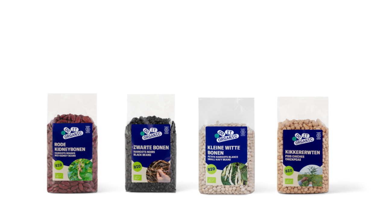 DO IT Organic bonen en peulvruchten
