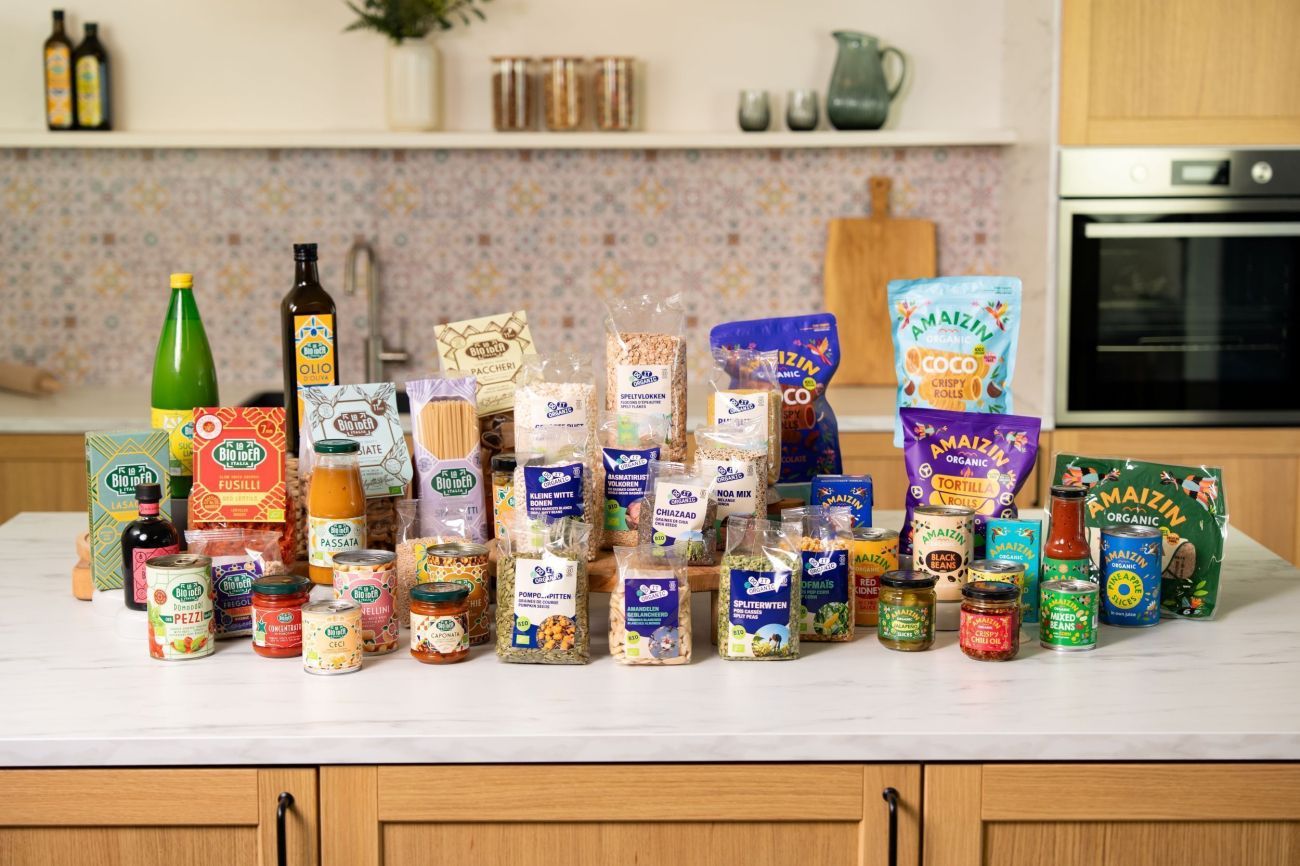 Consumentenmerken DO IT Organic, Amaizin en La Bio Idea