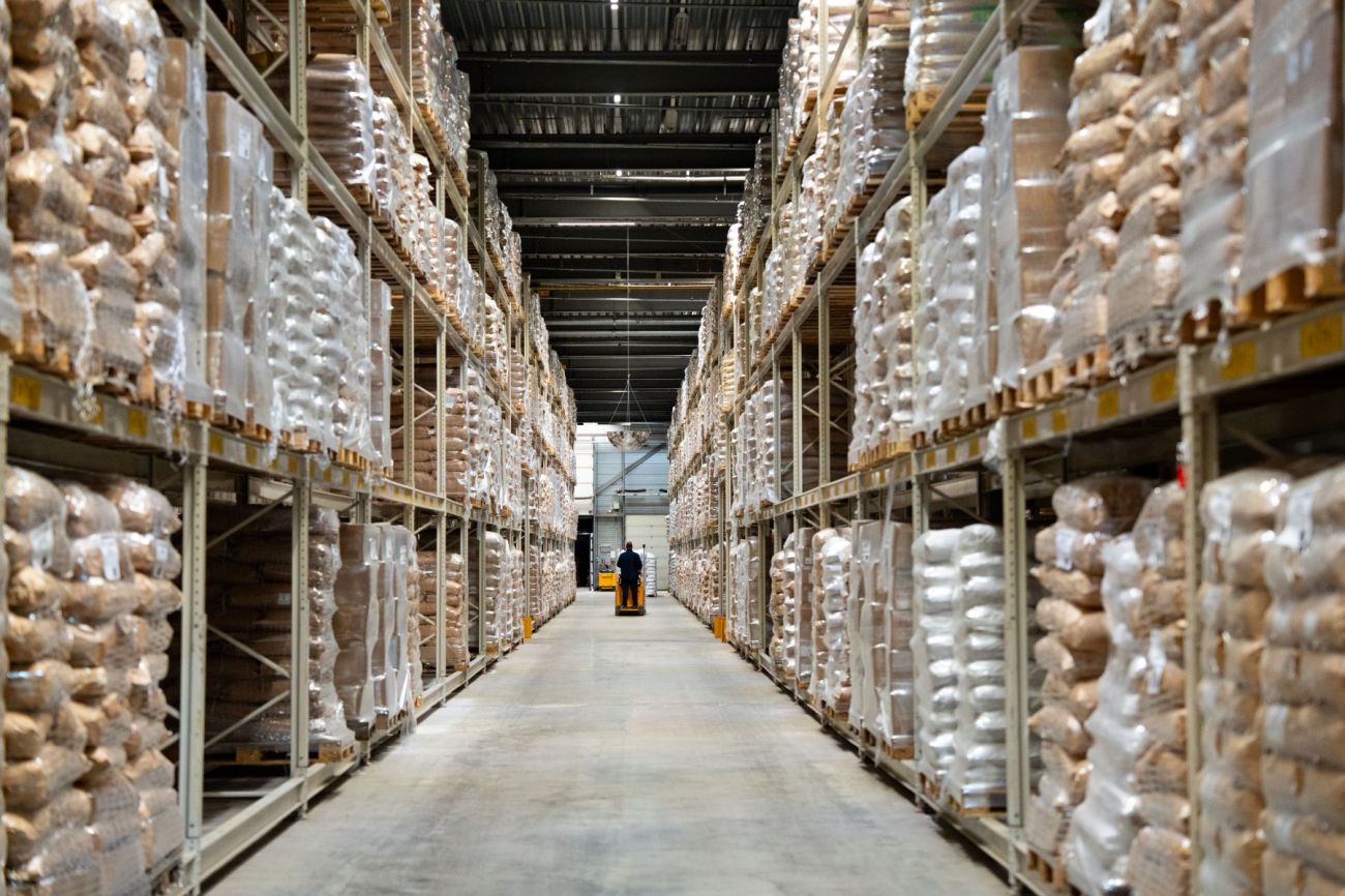 Doorkijkje in ons magazijn