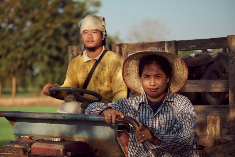 Boeren in Thailand