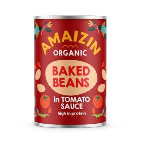 Amaizin Baked beans org. 6x400g